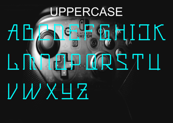 Robojeck Font PNG with transparent background - Preview 4