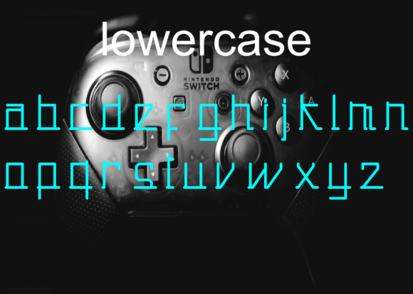 Robojeck Font PNG with transparent background - Preview 5