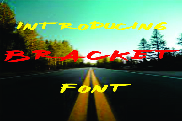 Bracket Font - Preview 1