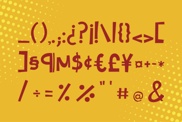 Cartoonilo Font - Preview 4