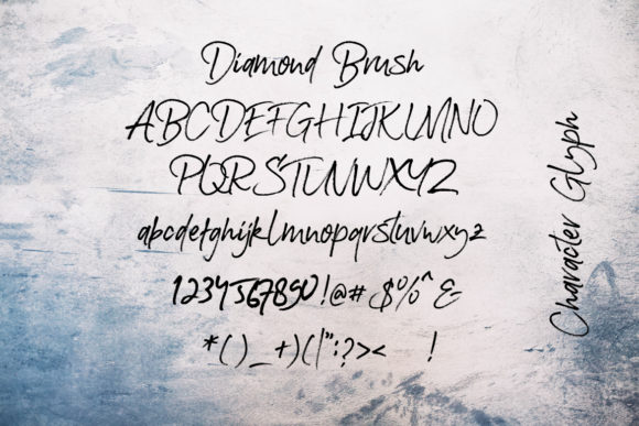 Diamonds Font - Preview 4