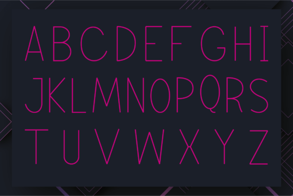Modernilo Font PNG with transparent background - Preview 1