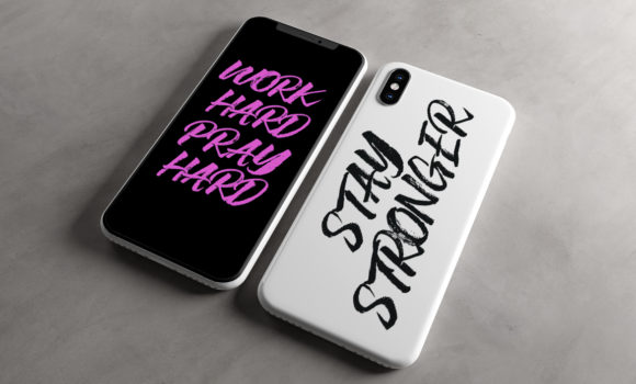 Power Angers Font PNG with transparent background - Preview 4