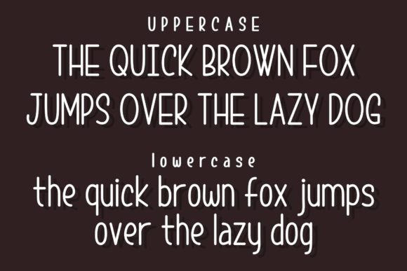 Afternoon Coffee Font - Preview 1