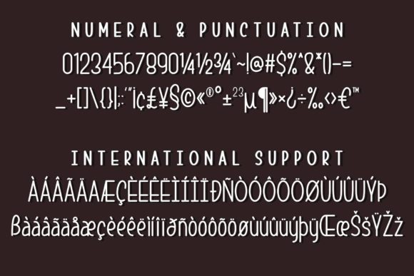 Afternoon Coffee Font - Preview 2