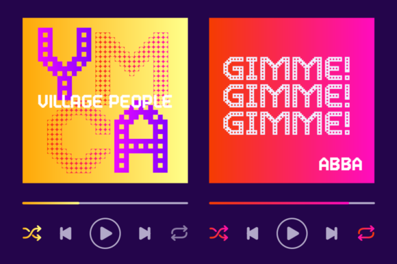 Dance Floor Mix 18 Font - Preview 1