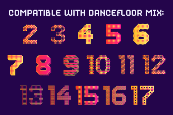 Dance Floor Mix 18 Font - Preview 4