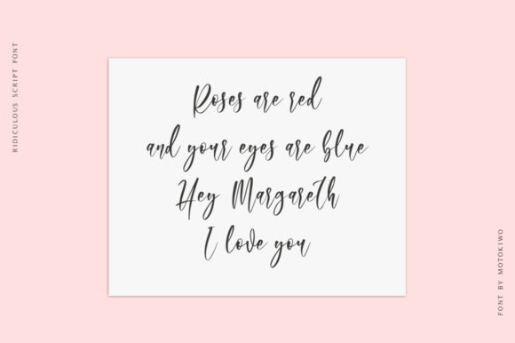 Ridiculous Font PNG with transparent background - Preview 2