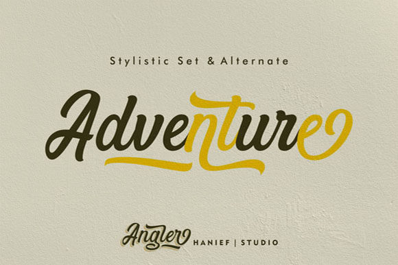 Angler Font - Preview 2