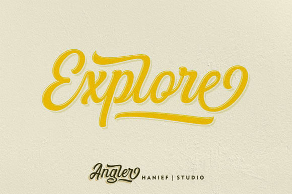 Angler Font - Preview 5
