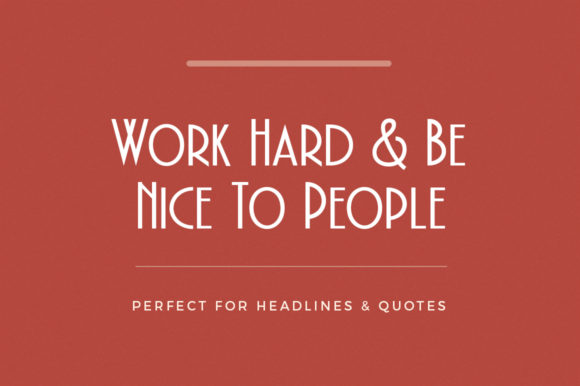 Graphemic Font - Preview 3