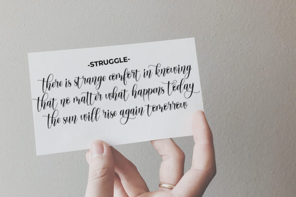 Palmita Font PNG with transparent background - Preview 6