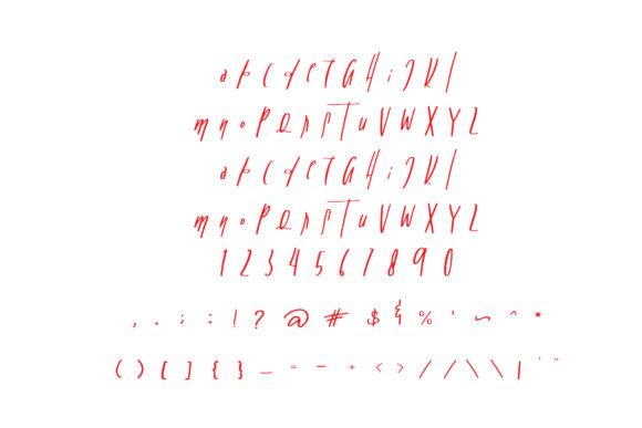 Shoreline Font font preview - 3