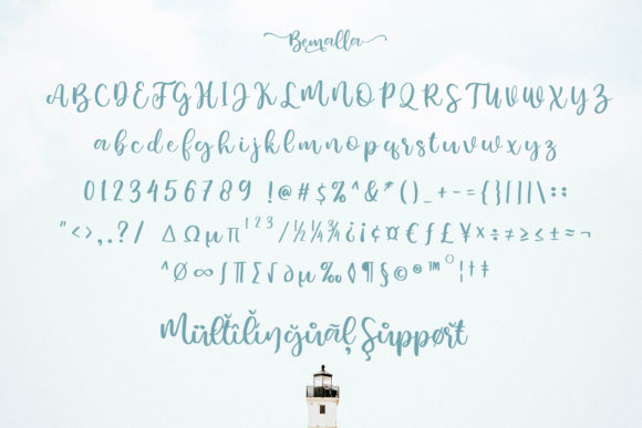 Bemalla Font - Preview 3