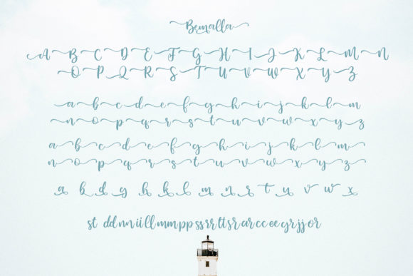 Bemalla Font - Preview 5