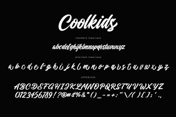 Coolkids Font - Preview 2