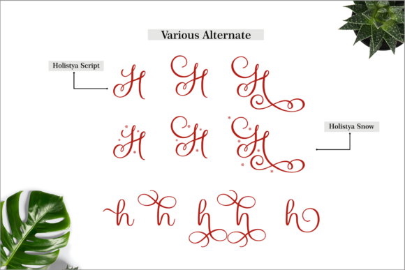 Holistya Font - Preview 3
