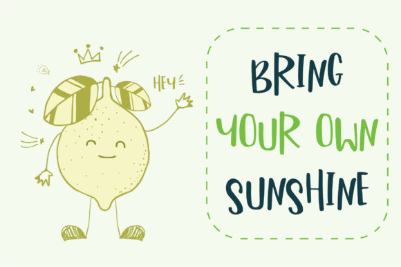 Kidzone Font PNG with transparent background - Preview 4