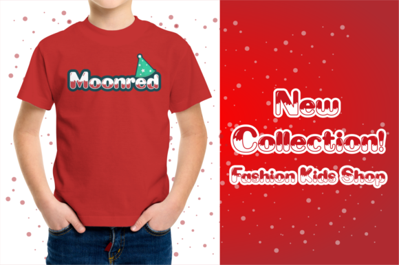 Moonred Font PNG with transparent background - Preview 3
