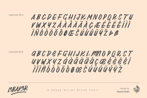 AL LeBaker Font - Preview 5