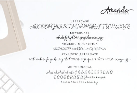 Amanda Font - Preview 5