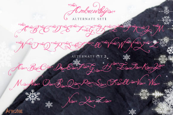 Ambrewthy Font - Preview 2