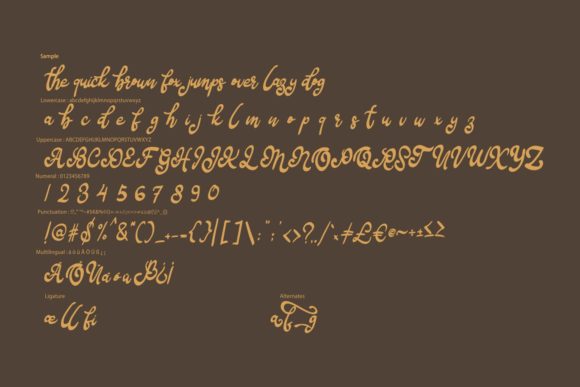 Bafera Font - Preview 5