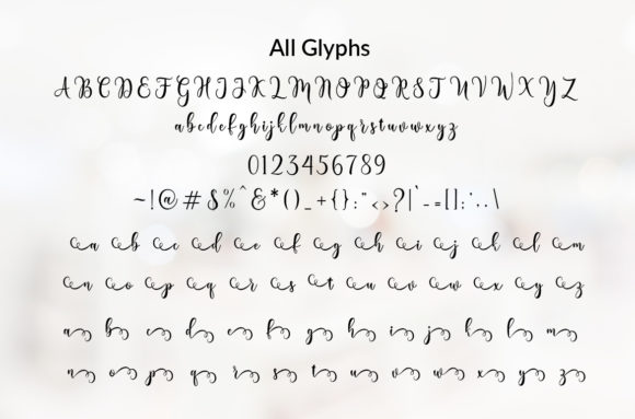 Beverly Script Font - Preview 2