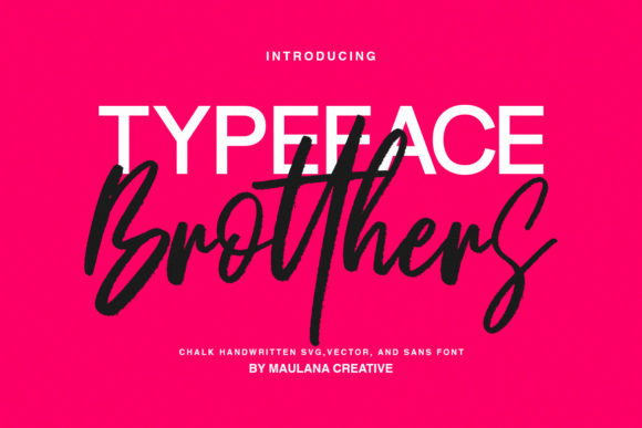 Brotthers Font - Preview 1