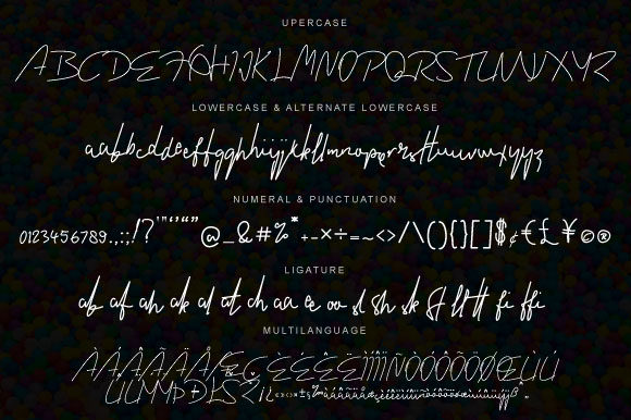 Childish Signature Font - Preview 4
