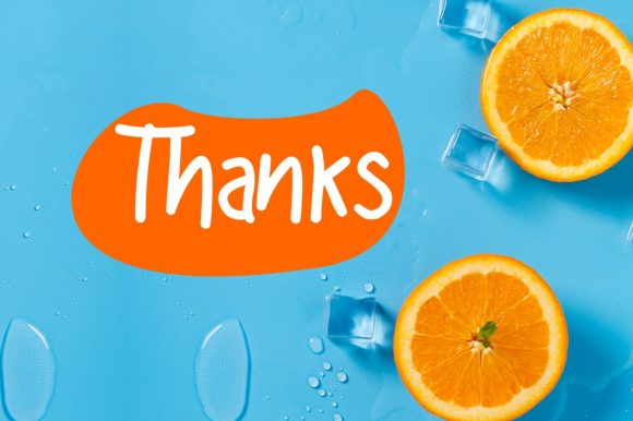 Cold Orange Font - Preview 6