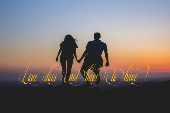 Delayed Love Font - Preview 5