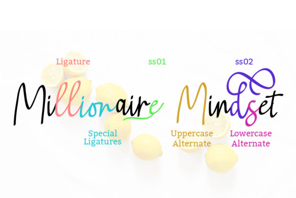 Falling Lemon Font - Preview 6