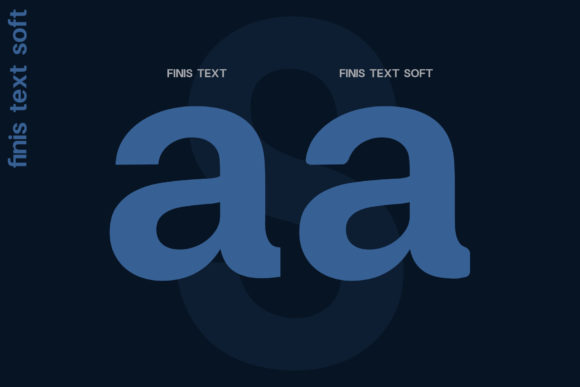 Finis Text Soft Font - Preview 2