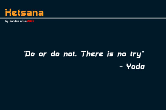Ketsana Font PNG with transparent background - Preview 3