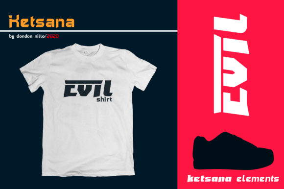 Ketsana Font PNG with transparent background - Preview 4