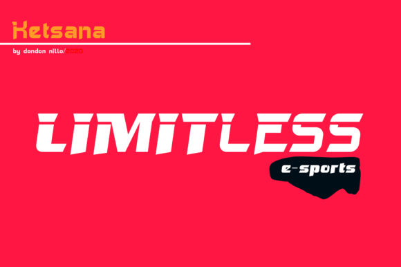Ketsana Font PNG with transparent background - Preview 5