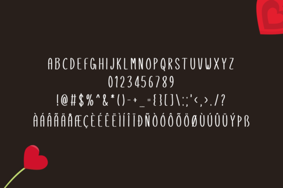Lover Vision Font font preview - 4
