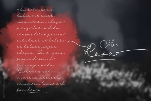 Milly Signature Font PNG with transparent background - Preview 1