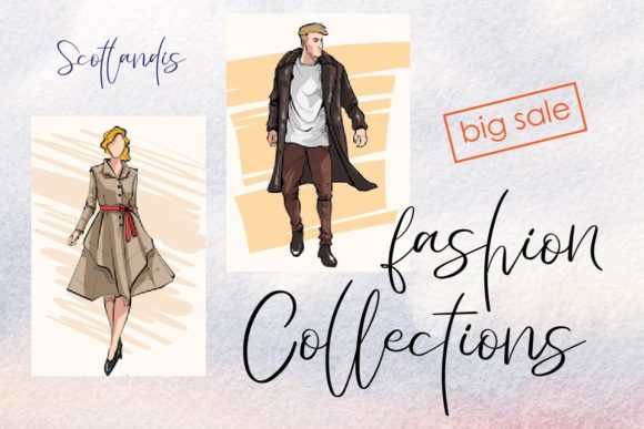 Scotlandis Font font preview - 2