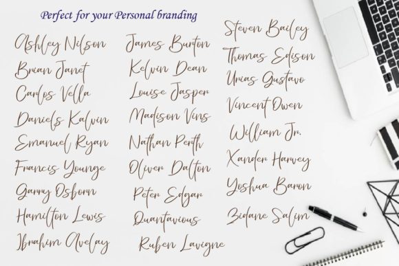 Scotlandis Font font preview - 5