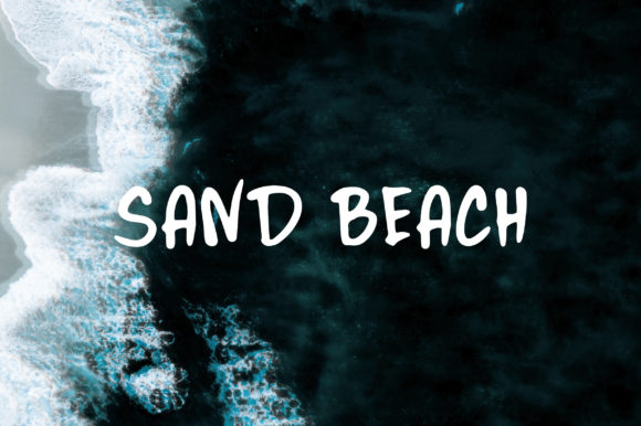 Seas the Day Font PNG with transparent background - Preview 1
