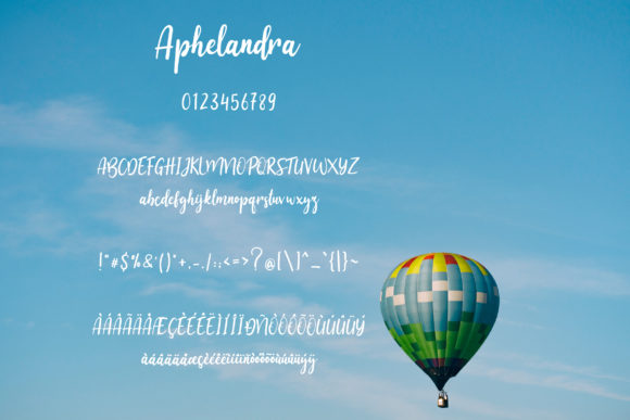 Aphelandra Font - Preview 4