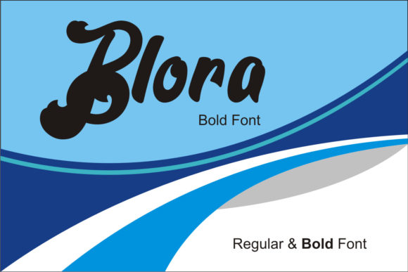 Blora Font - Preview 1