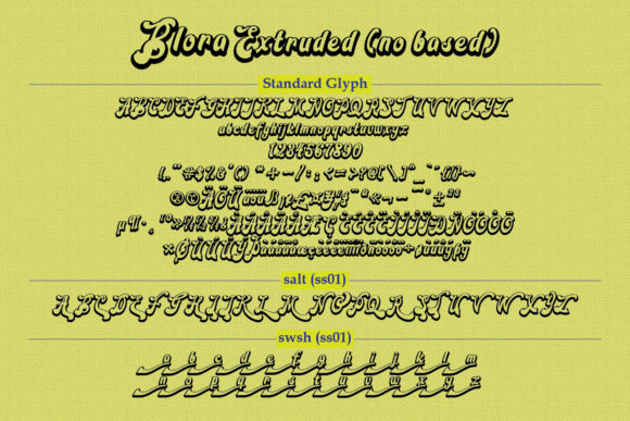 Blora Font - Preview 4