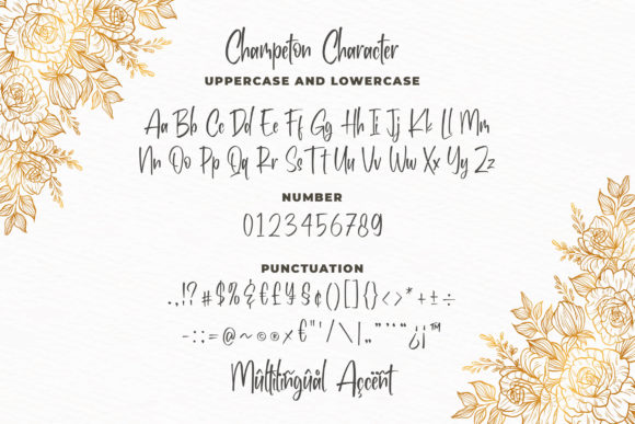 Champeton Font - Preview 4