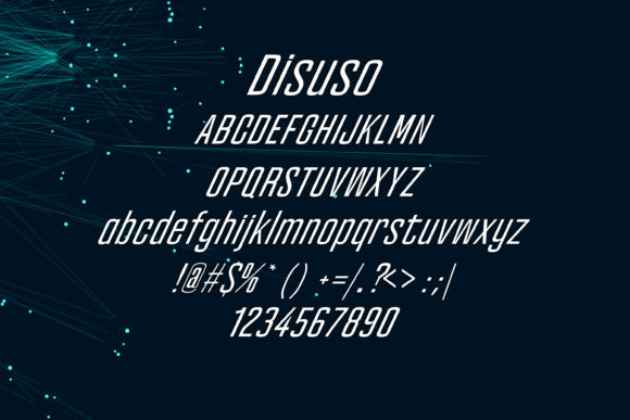 Disuso Font - Preview 1