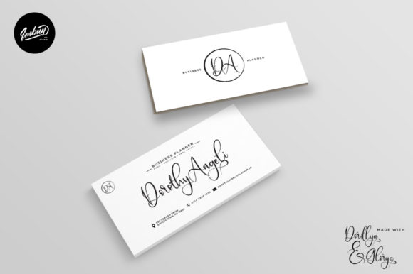 Dorillya & Glorya Font PNG with transparent background - Preview 4