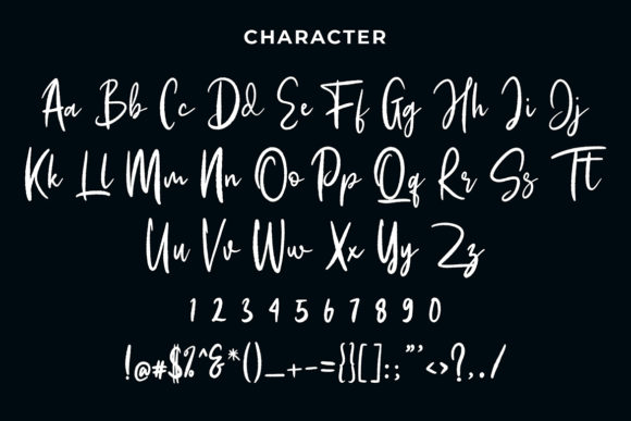 Flossie Joelle Font - Preview 1