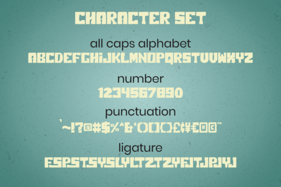 Polar Press Font PNG with transparent background - Preview 3